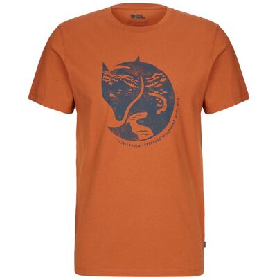 Fjällräven Arctic Fox T-shirt M - Terracotta Brown - Miehet - L Miesten Size: L Fjällräven Arctic Fox T-shirt M - Terracotta Brown - Miehet - L Miesten Size: L