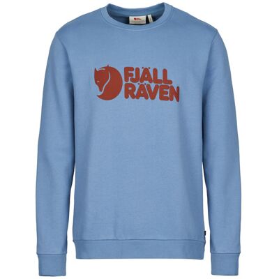 Fjällräven Logo Sweater M - Dawn Blue - Miehet - XXL Miesten Size: XXL Fjällräven Logo Sweater M - Dawn Blue - Miehet - XXL Miesten Size: XXL