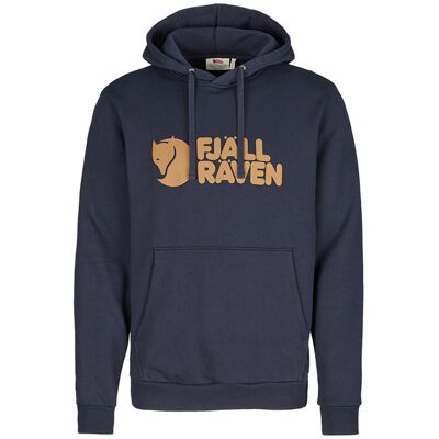 Fjällräven Logo Hoodie M - Dark Navy - Miehet - XL Size: XL Fjällräven Logo Hoodie M - Dark Navy - Miehet - XL Size: XL