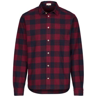 Frilufts Namsos L/s Shirt - Cabernet/dark Sapphire Checked - Miehet - M Size: M Frilufts Namsos L/s Shirt - Cabernet/dark Sapphire Checked - Miehet - M Size: M