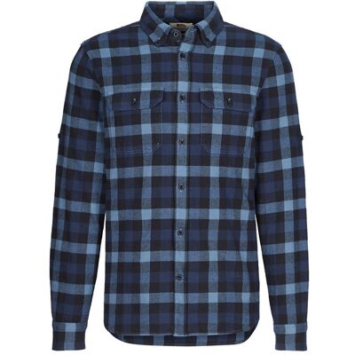Fjällräven Skog Slim Shirt M - Indigo Blue-dark Navy - Miehet - XL Miesten Size: XL Fjällräven Skog Slim Shirt M - Indigo Blue-dark Navy - Miehet - XL Miesten Size: XL