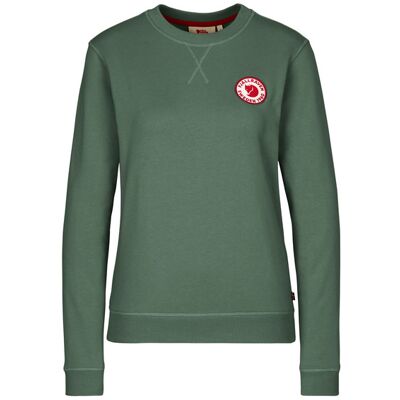 Fjällräven 1960 Logo Badge Sweater W - Deep Patina - Naiset - XL Size: XL Fjällräven 1960 Logo Badge Sweater W - Deep Patina - Naiset - XL Size: XL