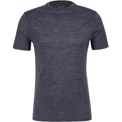 Icebreaker M Merino Blend 125 Cool-lite Sphere Ss Tee - Midnight Navy Hthr - Miehet - L Size: L Icebreaker M Merino Blend 125 Cool-lite Sphere Ss Tee - Midnight Navy Hthr - Miehet - L Size: L
