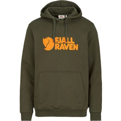 Fjällräven Logo Hoodie M - Deep Forest - Miehet - XS Size: XS Fjällräven Logo Hoodie M - Deep Forest - Miehet - XS Size: XS