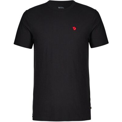 Fjällräven Hemp Blend T-shirt M - Black - Miehet - L Miesten Size: L Fjällräven Hemp Blend T-shirt M - Black - Miehet - L Miesten Size: L