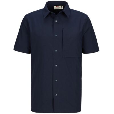 Fjällräven High Coast Pack Shirt Ss M - Dark Navy - Miehet - L Miesten Size: L Fjällräven High Coast Pack Shirt Ss M - Dark Navy - Miehet - L Miesten Size: L