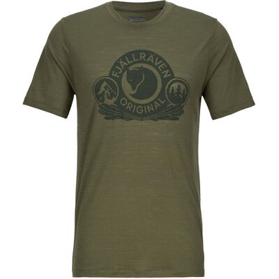 Fjällräven Abisko Wool Classic Ss M - Laurel Green - Miehet - XL Miesten Size: XL Fjällräven Abisko Wool Classic Ss M - Laurel Green - Miehet - XL Miesten Size: XL