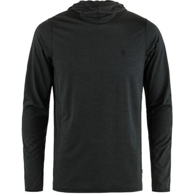 Fjällräven Abisko Sun-hoodie M - Black - Miehet - L Size: L Fjällräven Abisko Sun-hoodie M - Black - Miehet - L Size: L