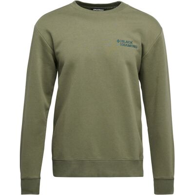 Black Diamond M Mini Stacked Crewneck - Tundra - Miehet - XL Size: XL Black Diamond M Mini Stacked Crewneck - Tundra - Miehet - XL Size: XL