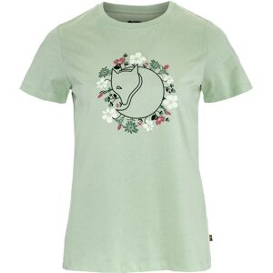 Fjällräven Fjällblomster Fox T-shirt W - Soft Jade - Naiset - M Size: M Fjällräven Fjällblomster Fox T-shirt W - Soft Jade - Naiset - M Size: M