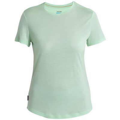 Icebreaker W Merino Blend 125 Cool-lite Sphere Ss Tee - Glass - Naiset - M Size: M Icebreaker W Merino Blend 125 Cool-lite Sphere Ss Tee - Glass - Naiset - M Size: M