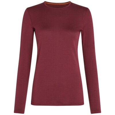 Icebreaker W Merino 260 Oasis Ls Crewe - Port - Naiset - M Naisten Size: M Icebreaker W Merino 260 Oasis Ls Crewe - Port - Naiset - M Naisten Size: M