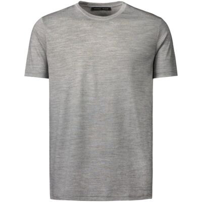 Formal Friday Ultrafine Merino T-shirt - Grey - Unisex - M Size: M Formal Friday Ultrafine Merino T-shirt - Grey - Unisex - M Size: M
