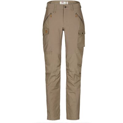 Fjällräven Nikka Trousers Curved W - Suede Brown - Naiset - 34 Naisten Size: 34 Fjällräven Nikka Trousers Curved W - Suede Brown - Naiset - 34 Naisten Size: 34
