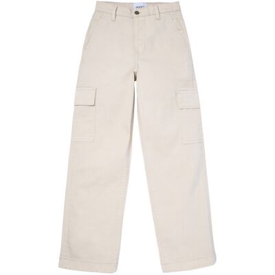 DU/ER Luxtwill High Rise Cargo Pant - Ecru - Naiset - 29 Naisten Size: 29 DU/ER Luxtwill High Rise Cargo Pant - Ecru - Naiset - 29 Naisten Size: 29