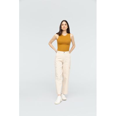 DU/ER Luxtwill High Rise Cargo Pant - Ecru - Naiset - 28 Naisten Size: 28 DU/ER Luxtwill High Rise Cargo Pant - Ecru - Naiset - 28 Naisten Size: 28