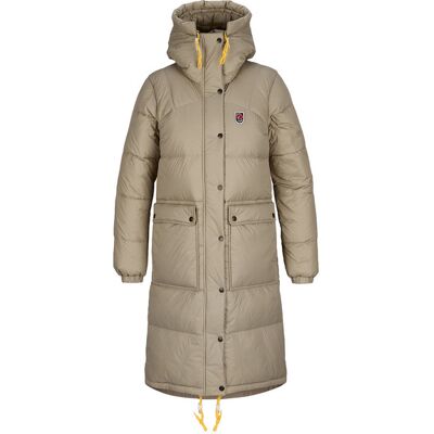 Fjällräven Expedition Long Down Parka W - Fossil - Naiset - XXS Naisten Size: XXS Fjällräven Expedition Long Down Parka W - Fossil - Naiset - XXS Naisten Size: XXS