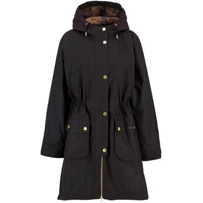 Barbour Marcy Wax Parka - Rustic/muted Tartan - Naiset - 12 Size: 12 Barbour Marcy Wax Parka - Rustic/muted Tartan - Naiset - 12 Size: 12