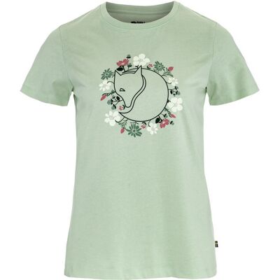 Fjällräven Fjällblomster Fox T-shirt W - Soft Jade - Naiset - XXS Size: XXS Fjällräven Fjällblomster Fox T-shirt W - Soft Jade - Naiset - XXS Size: XXS
