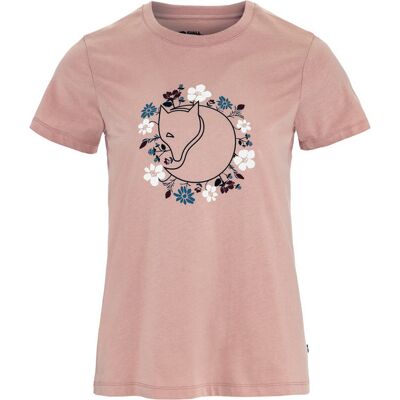 Fjällräven Fjällblomster Fox T-shirt W - Chalk Rose - Naiset - XS Size: XS Fjällräven Fjällblomster Fox T-shirt W - Chalk Rose - Naiset - XS Size: XS