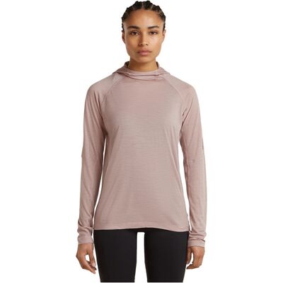 Icebreaker W 150 Merinofine Ace Ls Hoodie - Pink Quartz - Naiset - S Naisten Size: S Icebreaker W 150 Merinofine Ace Ls Hoodie - Pink Quartz - Naiset - S Naisten Size: S