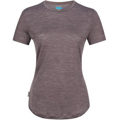 Icebreaker W Merino Blend 125 Cool-lite Sphere Ss Tee - Bittersweet Hthr - Naiset - S Size: S Icebreaker W Merino Blend 125 Cool-lite Sphere Ss Tee - Bittersweet Hthr - Naiset - S Size: S