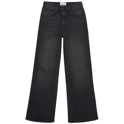 DU/ER Performance Denim Plus High Rise Wide Leg - Faded Black - Naiset - 27-32 Size: 27-32 DU/ER Performance Denim Plus High Rise Wide Leg - Faded Black - Naiset - 27-32 Size: 27-32