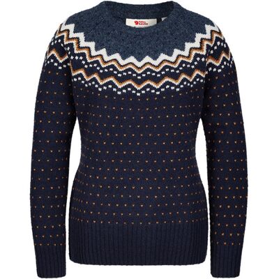 Fjällräven Övik Knit Sweater W - Dark Navy - Naiset - XXS Naisten Size: XXS Fjällräven Övik Knit Sweater W - Dark Navy - Naiset - XXS Naisten Size: XXS
