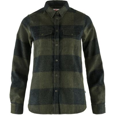 Fjällräven Canada Shirt W - Deep Forest-dark Grey - Naiset - L Naisten Size: L Fjällräven Canada Shirt W - Deep Forest-dark Grey - Naiset - L Naisten Size: L