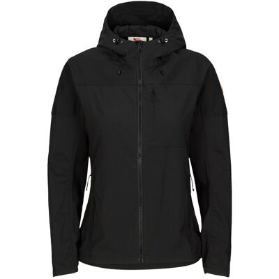 Fjällräven Abisko Midsummer Jacket W - Black - Naiset - XL Naisten Size: XL Fjällräven Abisko Midsummer Jacket W - Black - Naiset - XL Naisten Size: XL