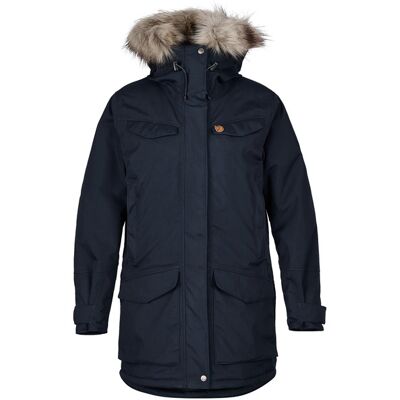 Fjällräven Nuuk Parka W - Dark Navy - Naiset - XS Size: XS Fjällräven Nuuk Parka W - Dark Navy - Naiset - XS Size: XS