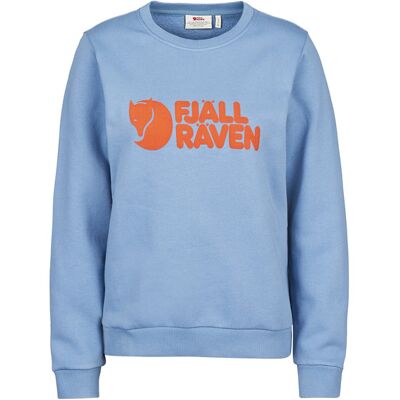 Fjällräven Logo Sweater W - Dawn Blue-terracotta Brown - Naiset - XXS Naisten Size: XXS Fjällräven Logo Sweater W - Dawn Blue-terracotta Brown - Naiset - XXS Naisten Size: XXS