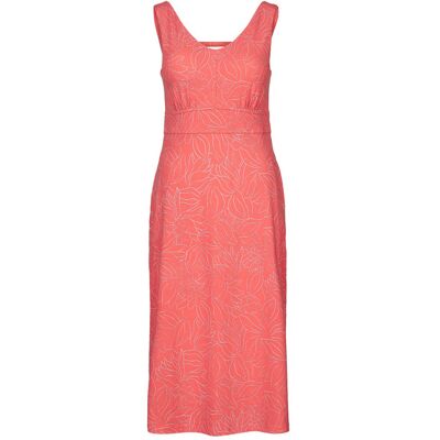 Sherpa Neha Midi Dress - Sorbet Leaf - Naiset - S Size: S Sherpa Neha Midi Dress - Sorbet Leaf - Naiset - S Size: S