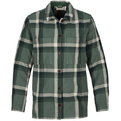 Fjällräven Singi Flannel Overshirt W - Patina Green-deep Patina - Naiset - XXS Size: XXS Fjällräven Singi Flannel Overshirt W - Patina Green-deep Patina - Naiset - XXS Size: XXS