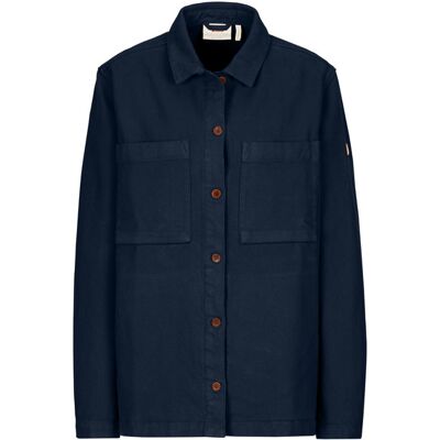 Fjällräven Singi Flannel Overshirt W - Dark Navy - Naiset - S Size: S Fjällräven Singi Flannel Overshirt W - Dark Navy - Naiset - S Size: S