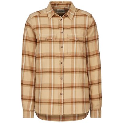 Fjällräven Övik Heavy Flannel Shirt W - Dune Beige-buckwheat Brown - Naiset - M Naisten Size: M Fjällräven Övik Heavy Flannel Shirt W - Dune Beige-buckwheat Brown - Naiset - M Naisten Size: M