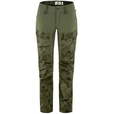 Fjällräven Keb Trousers W - Green Camo-laurel Green - Naiset - 42/R Naisten Size: 42/R Fjällräven Keb Trousers W - Green Camo-laurel Green - Naiset - 42/R Naisten Size: 42/R
