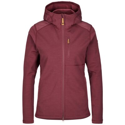 Fjällräven - KEB FLEECE HOODIE - Violetti - S - Fleece hoodie Fjällräven - KEB FLEECE HOODIE - Violetti - S - Fleece hoodie