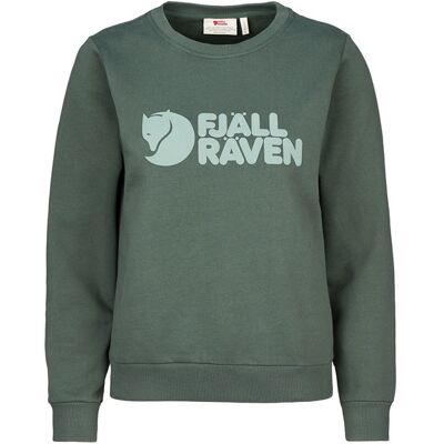 Fjällräven Logo Sweater W - Deep Patina-misty Green - Naiset - XL Naisten Size: XL Fjällräven Logo Sweater W - Deep Patina-misty Green - Naiset - XL Naisten Size: XL
