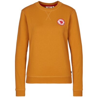Fjällräven 1960 Logo Badge Sweater W - Acorn - Naiset - XS Size: XS Fjällräven 1960 Logo Badge Sweater W - Acorn - Naiset - XS Size: XS