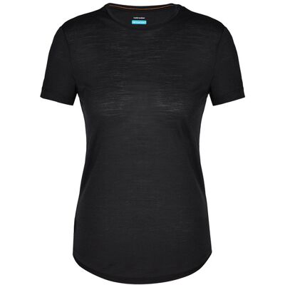 Icebreaker W Merino Blend 125 Cool-lite Sphere Ss Tee - Black - Naiset - S Size: S Icebreaker W Merino Blend 125 Cool-lite Sphere Ss Tee - Black - Naiset - S Size: S