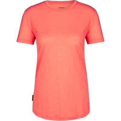 Icebreaker W Merino Blend 125 Cool-lite Sphere Ss Tee - Tang - Naiset - M Size: M Icebreaker W Merino Blend 125 Cool-lite Sphere Ss Tee - Tang - Naiset - M Size: M
