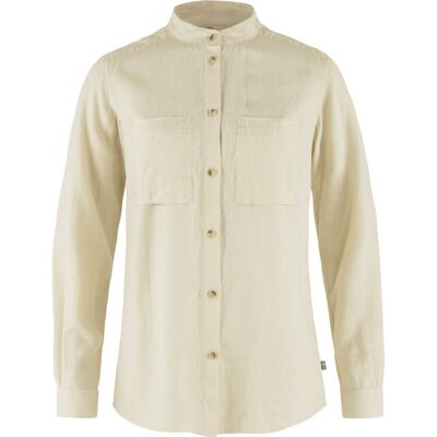 Fjällräven Övik Hemp Shirt Ls W - Chalk White - Naiset - XXS Size: XXS Fjällräven Övik Hemp Shirt Ls W - Chalk White - Naiset - XXS Size: XXS