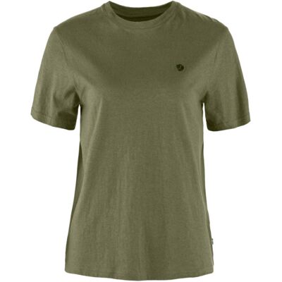 Fjällräven Hemp Blend T-shirt W - Green - Naiset - XL Size: XL Fjällräven Hemp Blend T-shirt W - Green - Naiset - XL Size: XL