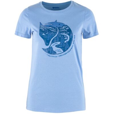 Fjällräven Arctic Fox T-shirt W - Ultramarine - Naiset - XXS Naisten Size: XXS Fjällräven Arctic Fox T-shirt W - Ultramarine - Naiset - XXS Naisten Size: XXS
