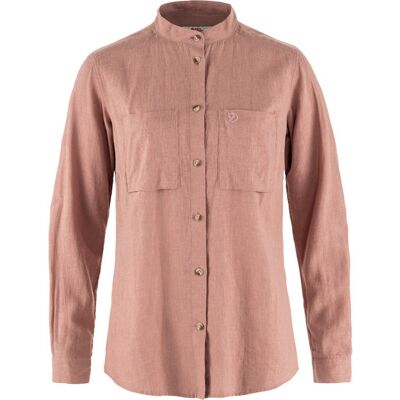 Fjällräven Övik Hemp Shirt Ls W - Dusty Rose - Naiset - XL Size: XL Fjällräven Övik Hemp Shirt Ls W - Dusty Rose - Naiset - XL Size: XL