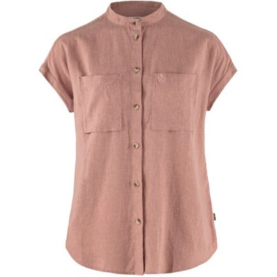 Fjällräven Övik Hemp Shirt Ss W - Dusty Rose - Naiset - S Size: S Fjällräven Övik Hemp Shirt Ss W - Dusty Rose - Naiset - S Size: S