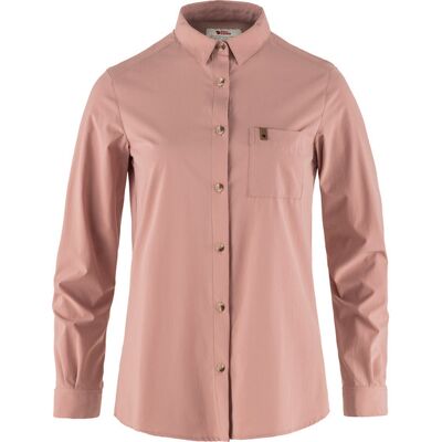Fjällräven Övik Lite Shirt Ls W - Dusty Rose - Naiset - XL Naisten Size: XL Fjällräven Övik Lite Shirt Ls W - Dusty Rose - Naiset - XL Naisten Size: XL