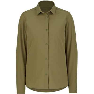 Fjällräven S/f Sun Shirt W - Green - Naiset - XL Naisten Size: XL Fjällräven S/f Sun Shirt W - Green - Naiset - XL Naisten Size: XL