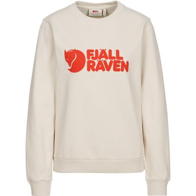 Fjällräven Logo Sweater W - Chalk White-flame Orange - Naiset - XXS Naisten Size: XXS Fjällräven Logo Sweater W - Chalk White-flame Orange - Naiset - XXS Naisten Size: XXS
